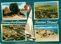 Navigation Sailing Vessels & Boats Themed Postcard Lenster Strand - Segelboote