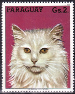 T.-P. Dentelé Neuf** - Chat Turc (Van) Angora Hommage Au Chat - 362 (Yvert Et Tellier) - 4080 (Michel) - Paraguay 1987 - Paraguay