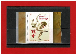 2016 - ANNEE LUNAIRE CHINOISE DU SINGE - N°5031 - NEUF** - COTE Y & T : 2.50 Euros - Nuovi