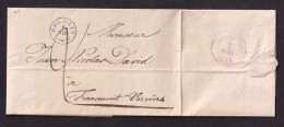 DDGG 066 - Lettre Précurseur DOLHAIN (Type 18)  1839 Vers FRANCOMONT - Signée Stembert - Port 2 Décimes - 1830-1849 (Independent Belgium)