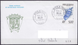 TAAF – St-Paul & Amsterdam - N°101 Bateau LADY FRANKLIN - Oblit. Illustrée 1e Jour Martin-de-Viviès 4 AOUT 1983 /envelop - Cartas & Documentos