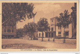 Fixe Le Lavandou Mairie Coin Du Grand Hôtel 1 Er Juillet 1933 - Le Lavandou