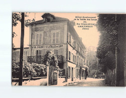 CHATENAY : Hôtel Restaurant De La Vallée Aux Loups - Très Bon état - Chatenay Malabry