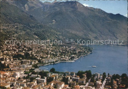 12340631 Locarno TI Fliegeraufnahme Lago Maggiore  - Sonstige & Ohne Zuordnung