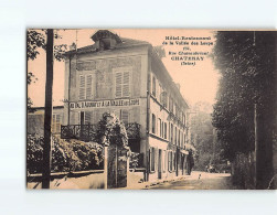 CHATENAY : Hôtel Restaurant De La Vallée Aux Loups - état - Chatenay Malabry