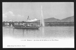 14636 - SUISSE - GENEVE - Jet D'eau De 90 Mètres Et Le Mont-Blanc - Genève