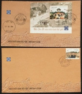 FDC Vietnam Viet Nam Covers 2004 : Hoi An - The World Cultural Heritage / Bridge / Phuc Kien Pagoda - RARE (Ms931) - Vietnam