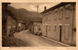 N78 - 38 - SERRE-NERPOL - Isère - La Mairie Et Les Écoles - Route De Vinay - Autres & Non Classés
