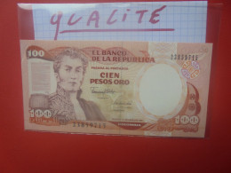 COLOMBIE 100 PESOS ORO 1991 Circuler Belle Qualité (B.33) - Colombie