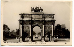 CPA  9 X 14  PARIS   L'Arc De Triomphe Du Carrousel - Côté Tuileries - Arc De Triomphe