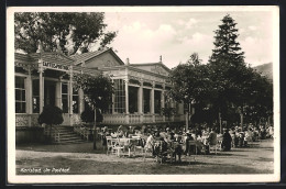 AK Karlsbad, Kaffee Zum Posthof  - Tschechische Republik