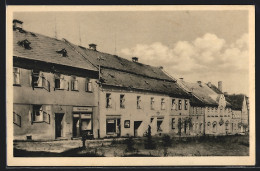 AK Bochov, Strassenpartie Mit Geschäftshäusern  - Tschechische Republik