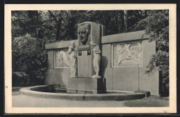 AK Franzensbad, Am Goethedenkmal  - Tschechische Republik