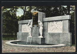 AK Franzensbad, Blick Auf Das Goethe-Denkmal  - Tschechische Republik