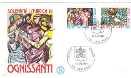 Vatican - Lettre FDC De 1980 - Oblit Poste Vaticane - - Briefe U. Dokumente