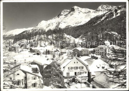 12339902 Sils Maria Graubuenden Teilansicht Patisserie Schulze Sils Maria - Other & Unclassified