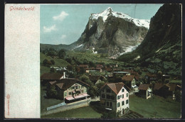 AK Grindelwald, Totalansicht Mit Bergblick  - Grindelwald