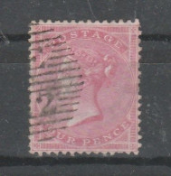 GB 1857: 4 D QV Rose, Wmk. "Large Garter", Used, Perfor. Not Perfect, See San; S.G.-special: J51(2)     O - Usati