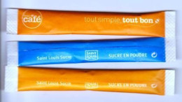 2 Sachet Stick Sucre " Relais H Café " (S239) _Di372 - Suiker