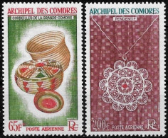 Comores 1963 - Yvert N° PA 8/9 - Michel N° 58/59 ** - Luchtpost