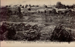 BATAILLE DE LA MARNE LOT DE 3 CARTES ( 6-15 SEPTEMBRE 1914 ) PRISE DU VILLAGE D ' IPPECOURT. L ' EPINE APRES LE BOMBARDE - Guerra 1914-18