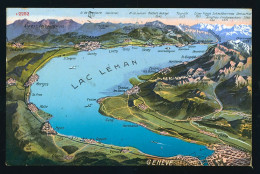 14647 - SUISSE - GENEVE - Lac Léman - Genève