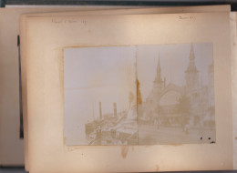 BELGIQUE LOT DE PHOTOGRAPHIES ANVERS LIEGE OSTENDE GAND BRUGES - Oud (voor 1900)