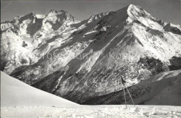 12338140 Saas-Fee Blick Von Lange Fluh Auf Fletschhorn Lanquinhorn  Saas-Fee - Sonstige & Ohne Zuordnung