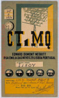 Ad9235 - PORTUGAL - RADIO FREQUENCY CARD  -  1950 - Radio