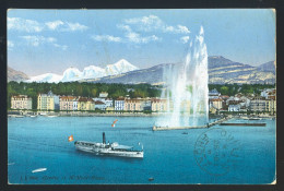 14650 - SUISSE - GENEVE Et Le Mont-Blanc - Genève