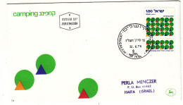 Israël - Lettre De 1976 - Oblit Jerusalem - - Cartas & Documentos