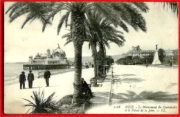 06 - NICE -- LE MONUMENT DU CENTENAIRE ET LE PALAIS DE LA JETÉE - CPA ANIMÉE (341)_CP214 - Monuments