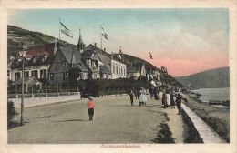 ALLEMAGNE - Assmannshausen - Vue Générale - Animé - Colorisé - Carte Postale Ancienne - Ruedesheim A. Rh.