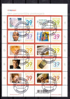 Nederland 2002 Nvph Nr V 2182 - 2191,  Mi Nr 2122 - 2131, Persoonlijke Zegels, Bijzonders, Sheet - Oblitérés