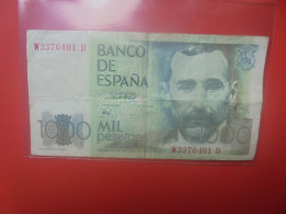 ESPAGNE 1000 PESETAS 1979 Circuler (B.33) - [ 4] 1975-…: Juan Carlos I.