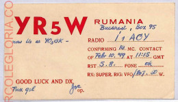 Ad9236 - ROMANIA - RADIO FREQUENCY CARD  -  1949 - Radio