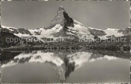 12337981 Stellisee Bei Zermatt Mit Matterhorn Zermatt - Sonstige & Ohne Zuordnung