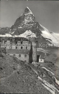 12337980 Gornergrat Zermatt Hotel Mit Matterhorn Gornergrat Zermatt - Sonstige & Ohne Zuordnung