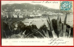 06 - CANNES -- PANORAMA PRIS DU MONT CHEVALIER - CPA (311)_CP164 - Cannes