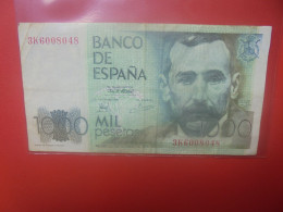 ESPAGNE 1000 PESETAS 1979 Circuler (B.33) - [ 4] 1975-… : Juan Carlos I