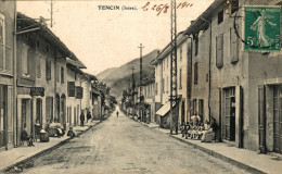 N79 - 38 - TENCIN - Isère - Le Centre-ville - Autres & Non Classés