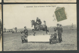 Maine Et Loire , Saumur , école De Cavalerie , Un Saut Original - Saumur