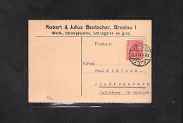 DR. Reklame-Karte Strumpfwaren, Breslau. - Other & Unclassified