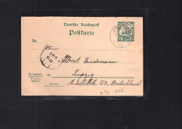 Deutsche Kolonie Togo, Ganzsache Mi.-Nr. P 9 Gelaufen Von Anecho. - Togo