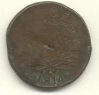 10 Cent - Napoléon 1er - Anvers - Monnaie Obsidionale - 1814 - 1814 Assedio Di Anversa