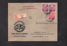 DR. Reklame-R-Brief, Kunsthorn, A. Eihardt Söhne, Kempten - Other & Unclassified