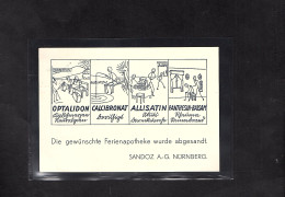 DR. Reklame-Karte, Sandoz A.-G. Nürnberg - Other & Unclassified