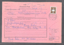 DDR., Überweisungstelegramm  Frankiert Mit  EF. Mi.-Nr. 2868 - Covers & Documents