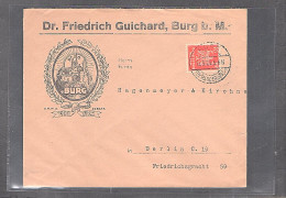 DR. Reklame-Brief, Dr. F. Guichard, Burg. - Sonstige & Ohne Zuordnung