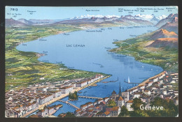 14658 - SUISSE - GENEVE - Lac Léman - Genève